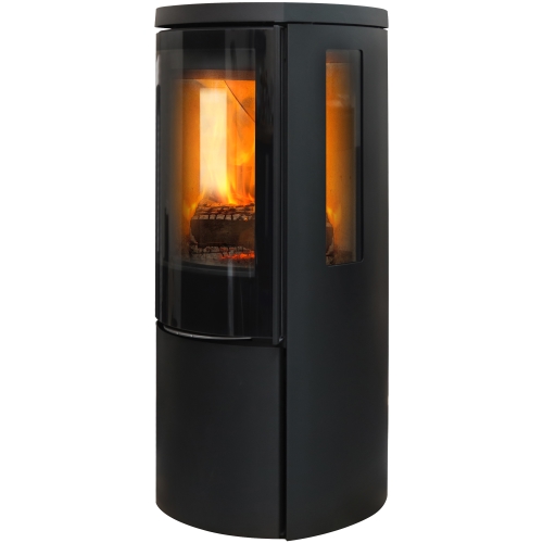 Cozy Modern with side glass - BLACK