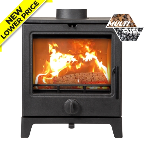 Derwent Multifuel Stove - 5Kw - ECODesign