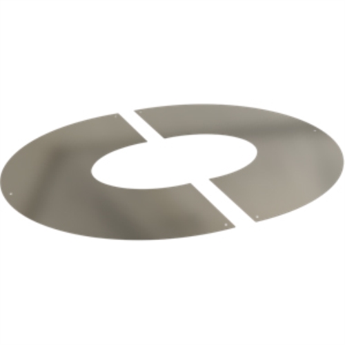 2pc. Round Fixed Finishing Plate 45° - Ø  80