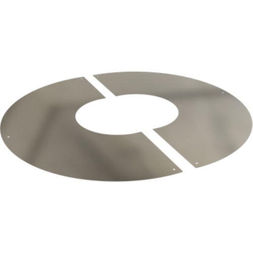 2pc. Round Fixed Finishing Plate (150) 90° - Ø  150