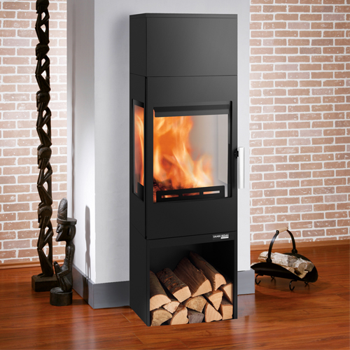 H+S SALZBURG easy 351-15 Anthracite/Wood Compartment