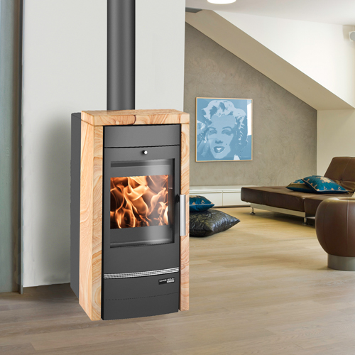 H+S AQUA RIVA easy 345-15-ST Black/Woodstone PRESTIGE