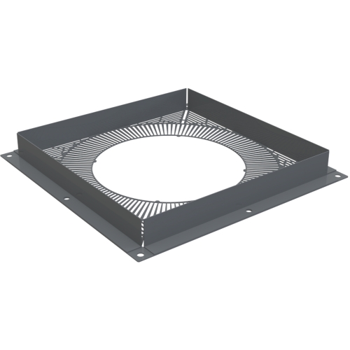 TWPro GREY - Ventilated Firestop Plate (GREY) - Ø 150