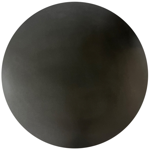 Circular Black Granite Hearth - 20mm thick