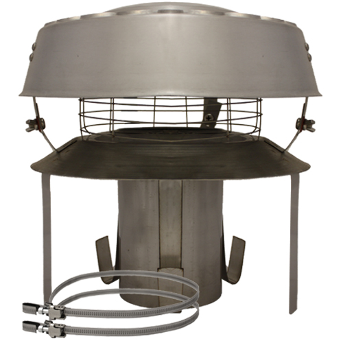 Pot Hanger with AD Cowl - Ø 125