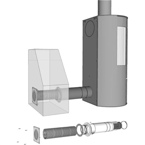 Fresh Air Kit for Aduro 9 air, Aduro 9 Lux Ceramic, Aduro 9.3 Lux, Aduro 9.5 Lux, Aduro 12, Aduro 15 Lux, Aduro 17, Aduro 17.1 Lux, the Aduro 22 series, Aduro Hybrid