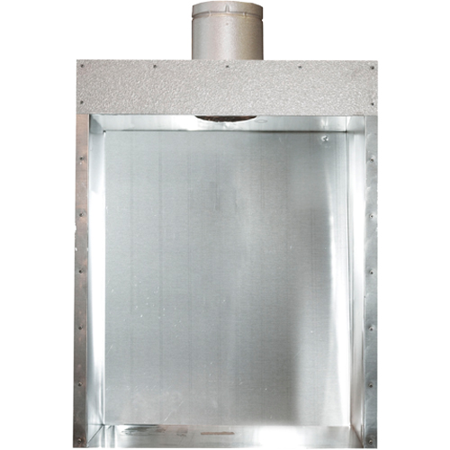 IL - Gas Flue Box - Freestanding - Ø 125