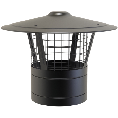 TWPro MB - Rain Cap with Mesh - Ø  125