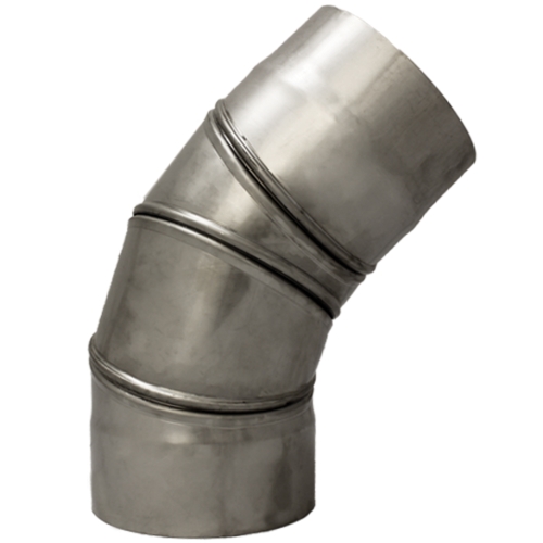 VIT-Smooth - 0°-90° Adjustable Elbow - Ø 125mm