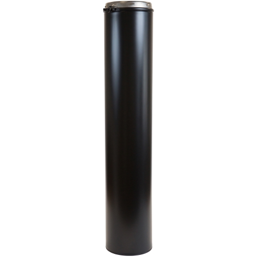 Sflue Black (2140806B) - Pipe 1200mm - Ø 152