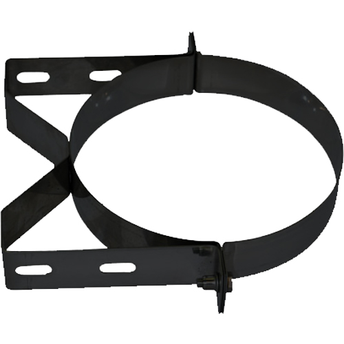 Sflue Black (3109515B) - Heavy Duty Wall Band - Ø 152