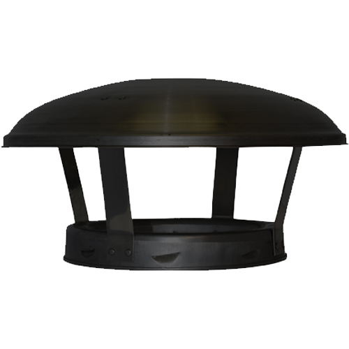 Sflue Black (2107405B) - Rain Cap - Ø 127