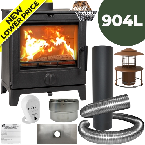 Derwent MF Stove with 904L Installer Pack