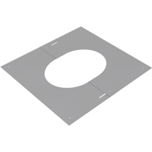 TWPro GREY - 2pc. Adj.Square Finishing Plate 30-45° - Ø 150