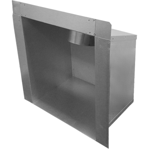 125mm (5 inch) VISA Flue Gas Collector   Flue Box