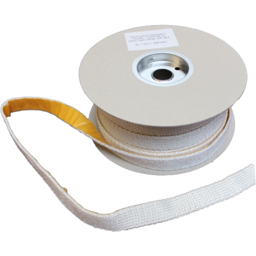 Self Adhesive Flat Tape - 25mm x 3mm thick - 25m Drum