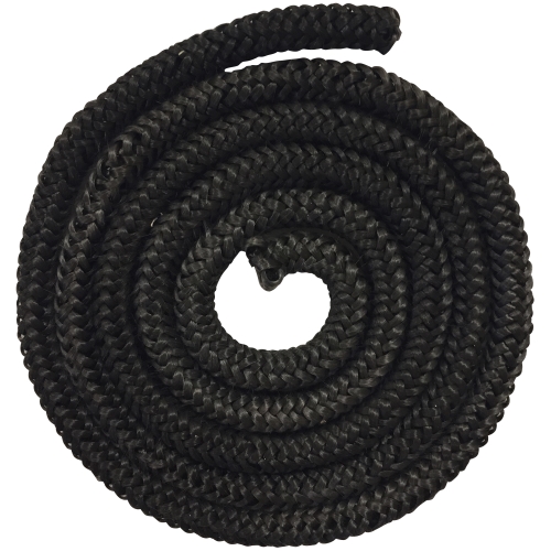 Soft Ceramic Fire Rope 6mm BLACK - 25m Drum