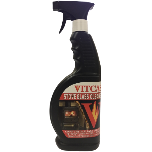 Stove Glass Cleaner - 650ml Spray Bottle