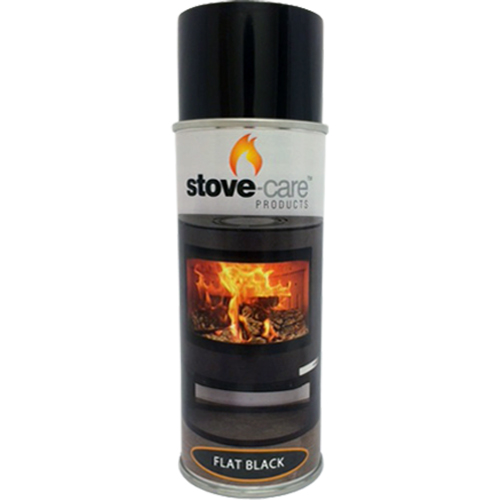 Stove-Care Spray Paint (400ml aerosol)  - Flat Black (single)