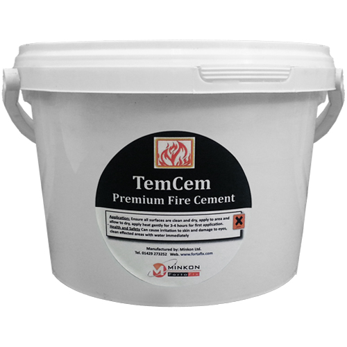 BLACK Fire Cement - 1 Kg Tub