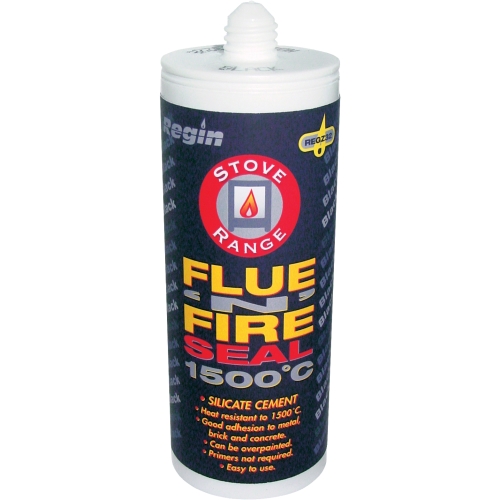 Flue n Fire Sillicate Cement Black 1500°C - 150ml