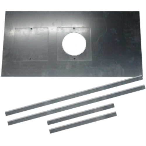 Register Plate (A) - 800x400, 1 access hole - Ø 125 & 150