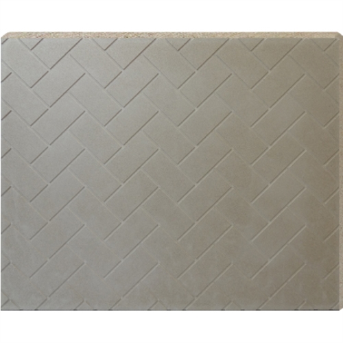 Vermiculite Fire Board - Herringbone Large - 1250x1000x30mm