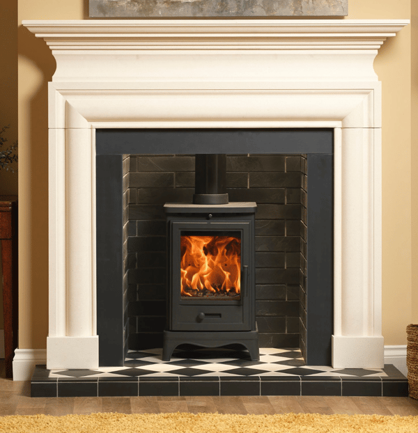 Penman Bassington Compact Multi Fuel Stove with Skirted Leg